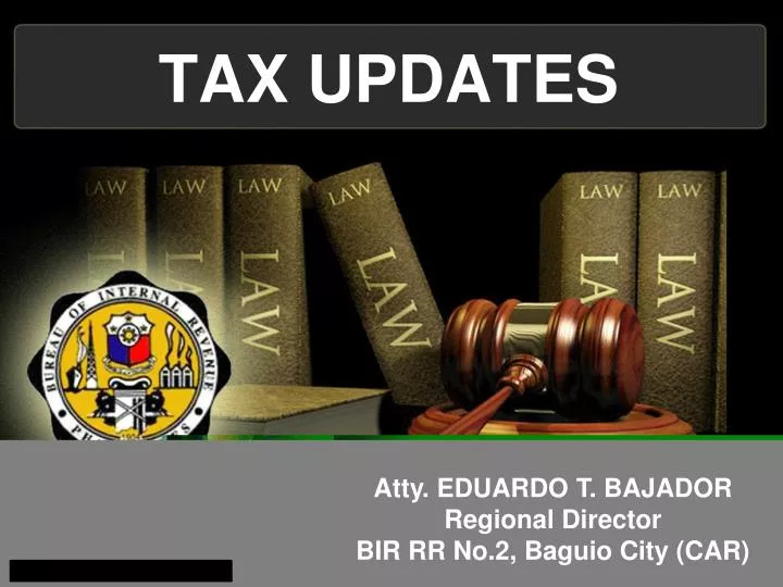 tax updates