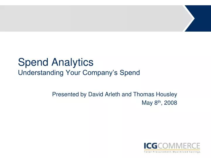 spend analytics understanding your company s spend