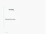 Mastering Reading Techniques: Skimming and Scanning for Effective Information Retrieval - slide 1
