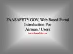 FAA Safety Gov - Web Portal for Airman Safety Information - slide 1