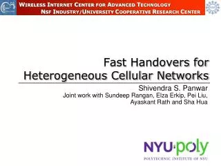 Fast Handovers for Heterogeneous Cellular Networks