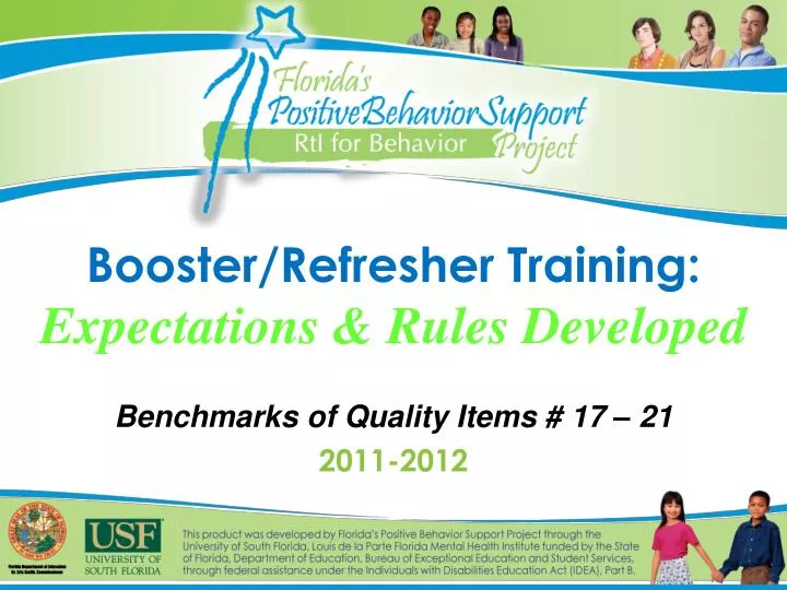 booster refresher training expectations rules developed