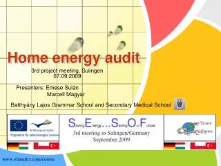 Home energy audit