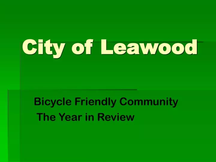 city of leawood