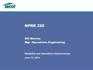 NPRR 220