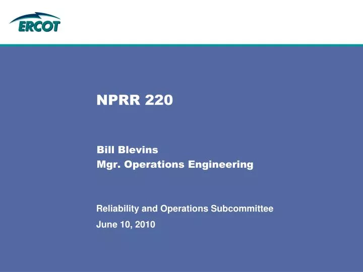 nprr 220