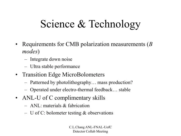 science technology