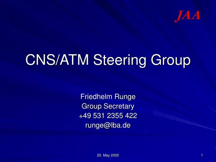 cns atm steering group