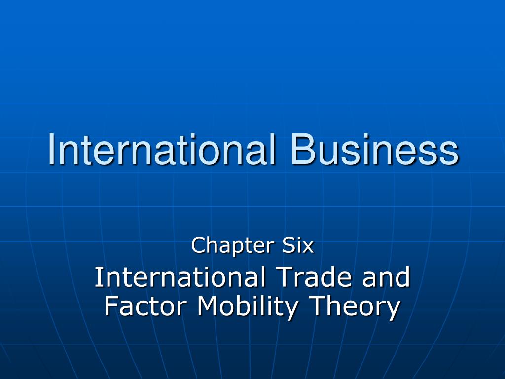 PPT - International Business PowerPoint Presentation, free download ...