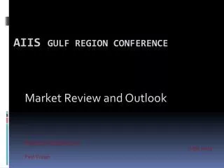 AIIS Gulf Region Conference