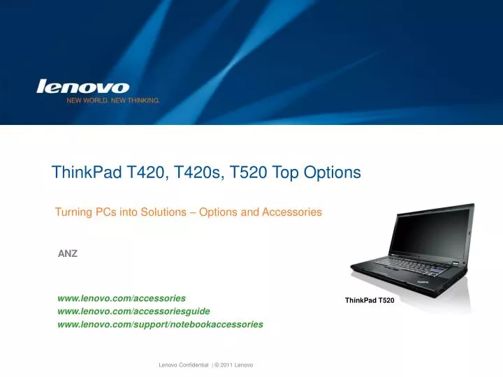 thinkpad t420 t420s t520 top options