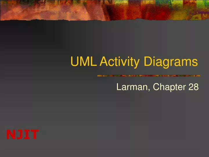 uml activity diagrams