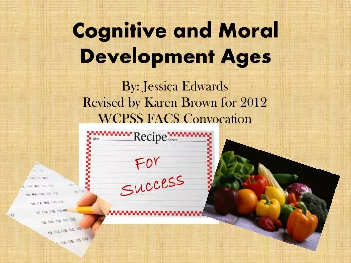 cognitive and moral development ages