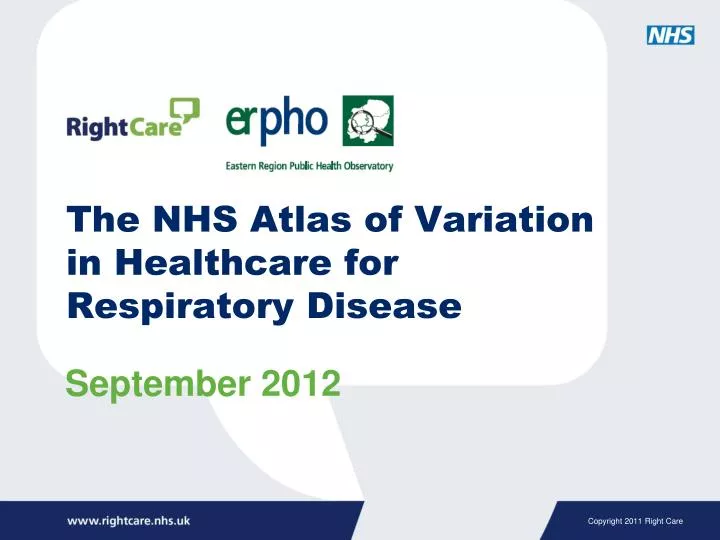 the nhs atlas of variation in healthcare for respiratory disease