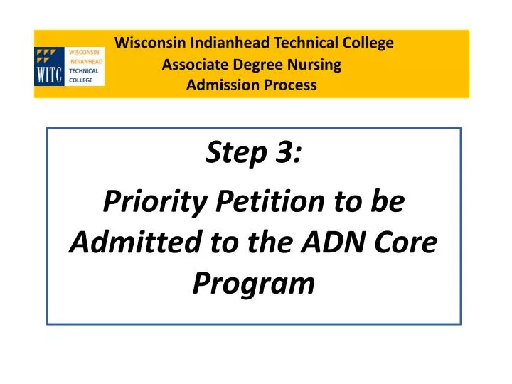 wisconsin indianhead technical college associate degree nursing admission process