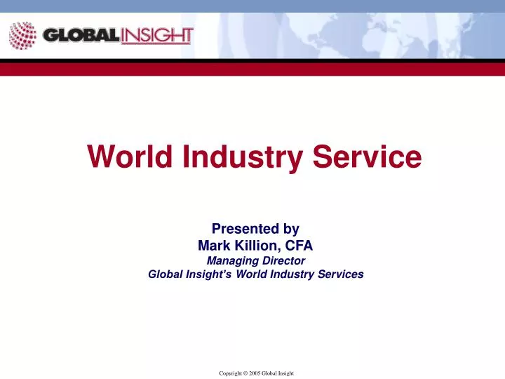 world industry service
