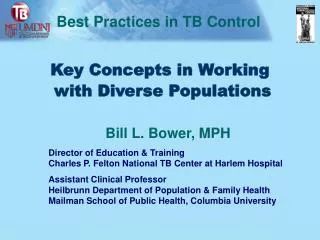 Key Concepts in Working with Diverse Populations