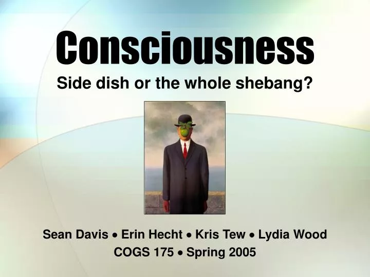 consciousness