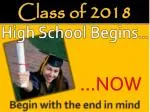 Navigating High School: A Guide for the Class of 2018 - slide 1