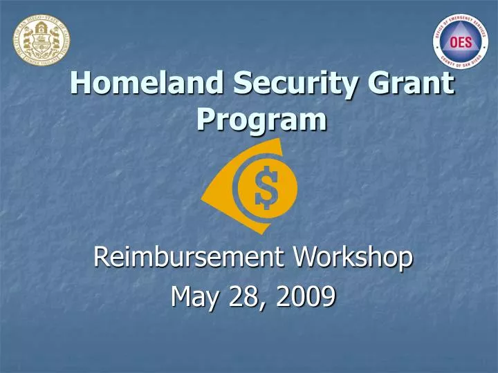 homeland security grant program