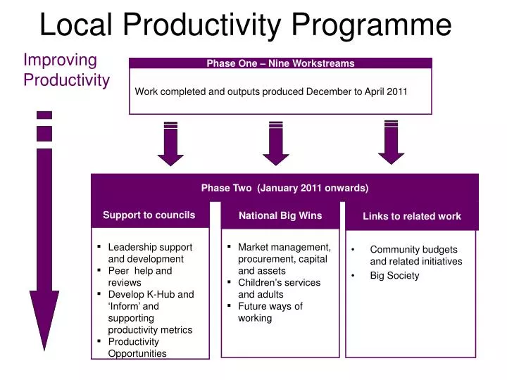 local productivity programme