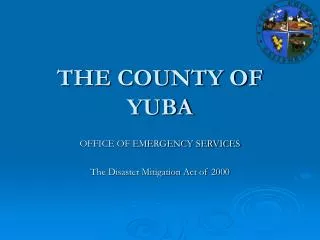 THE COUNTY OF YUBA