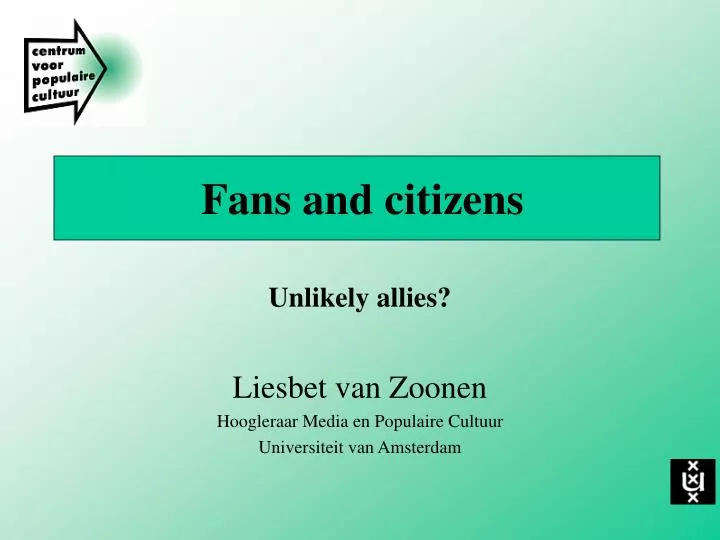 fans and citizens
