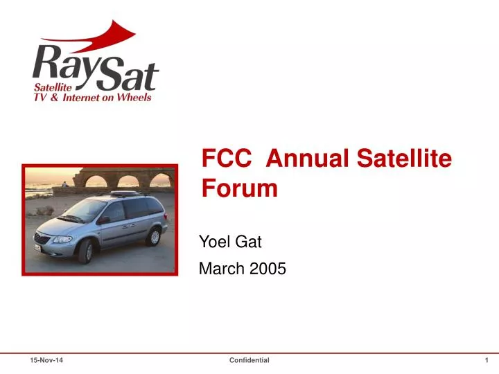 fcc annual satellite forum