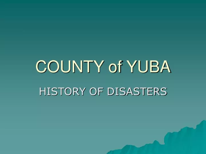 county of yuba