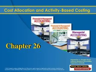 Cost Allocation and Activity-Based Costing