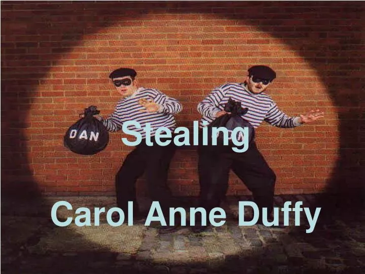 stealing carol anne duffy