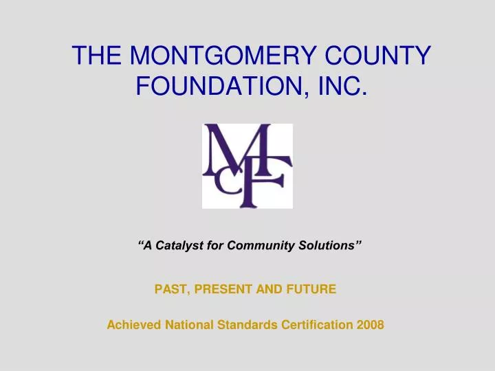 past present and future achieved national standards certification 2008