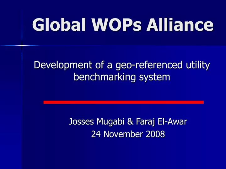 global wops alliance