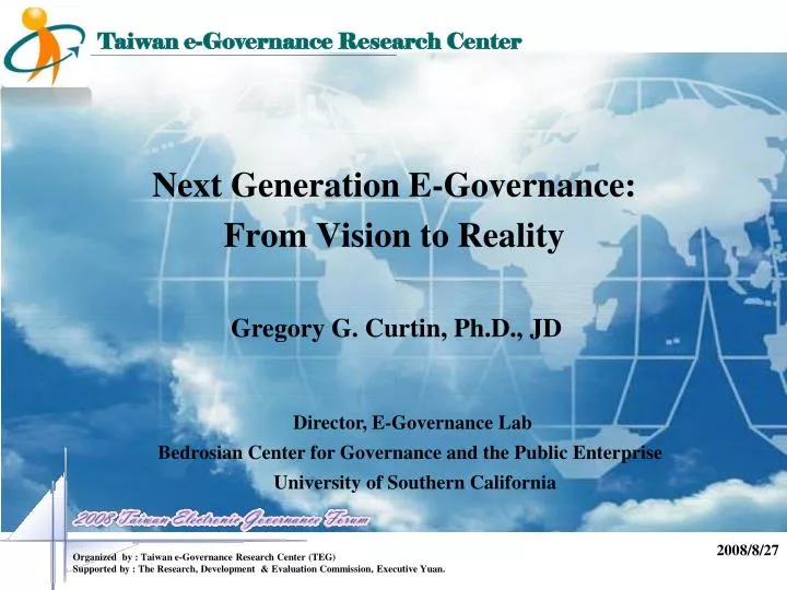 next generation e governance from vision to reality