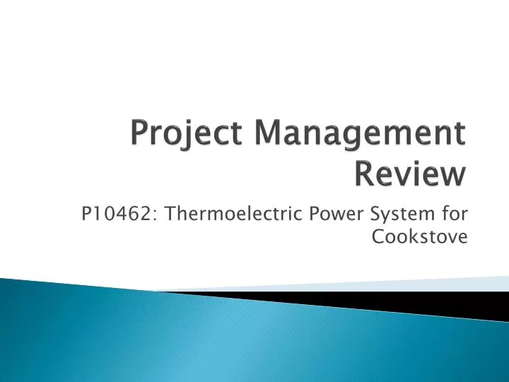 project management review