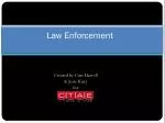 Law Enforcement - slide 1