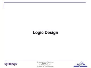 Logic Design