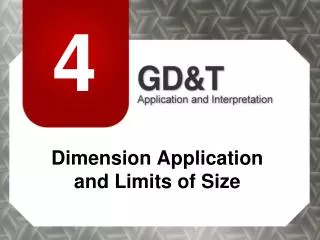 Dimension Application and Limits of Size