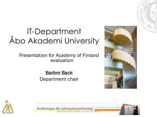 IT-Department Åbo Akademi University