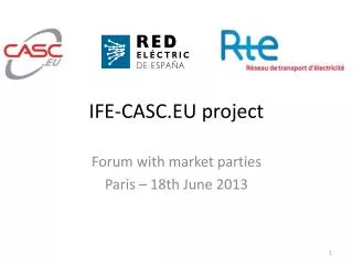 IFE-CASC.EU project