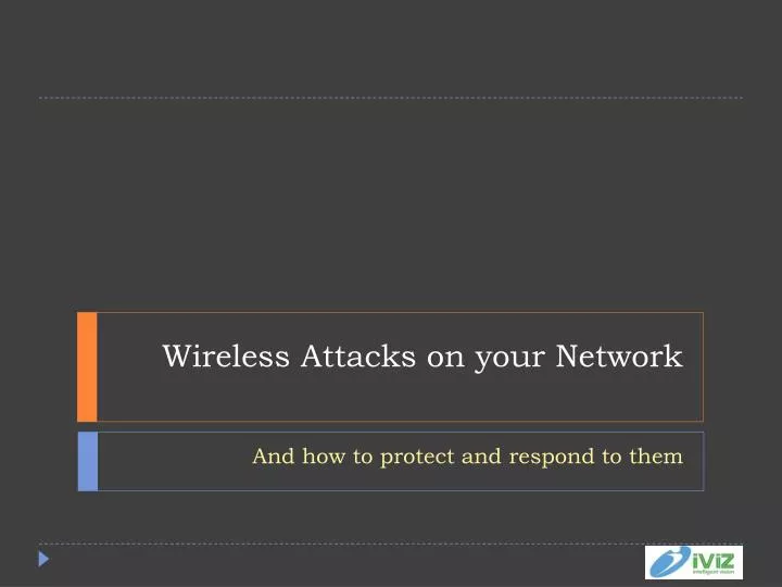 wireless attacks on your network