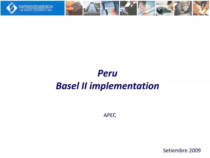 peru basel ii implementation