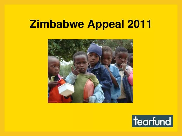 zimbabwe appeal 2011