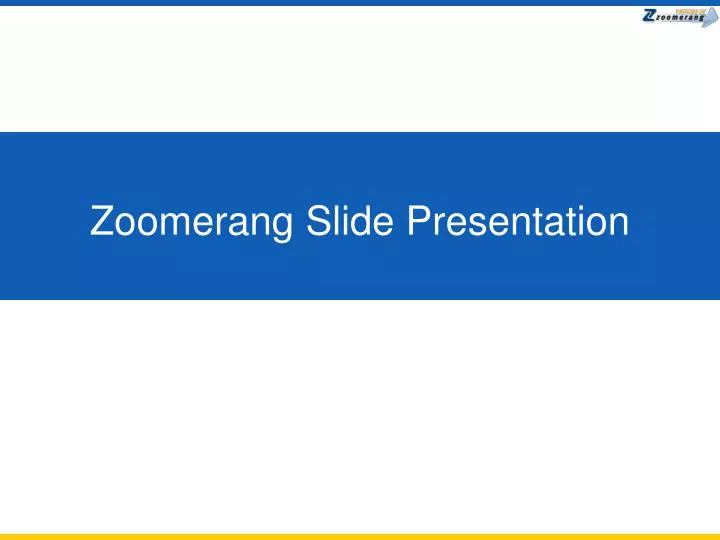 zoomerang slide presentation