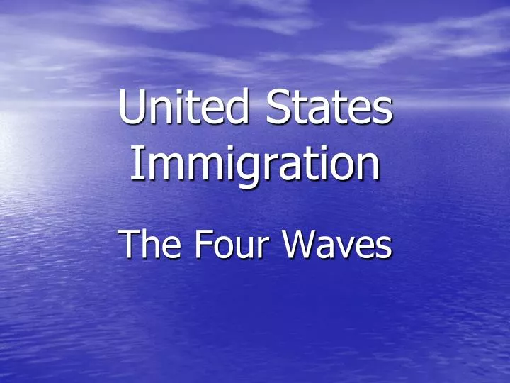 united states immigration