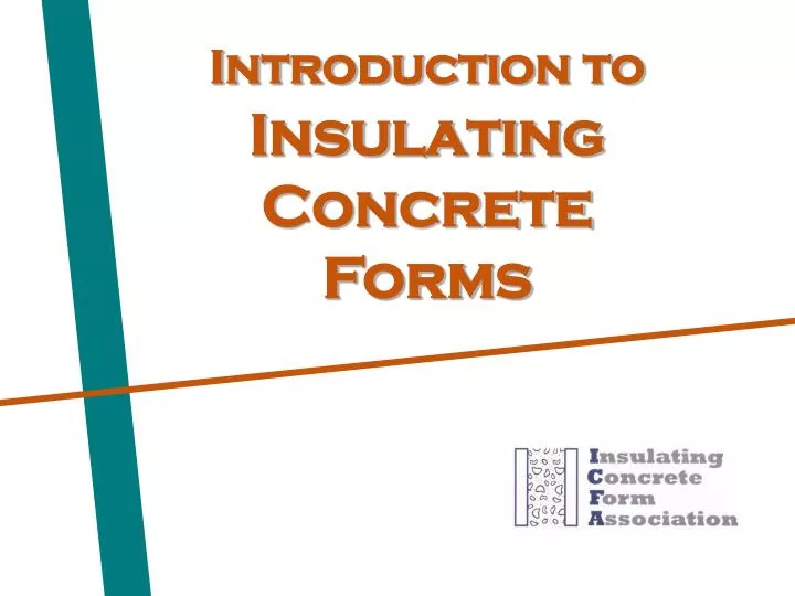 introduction to insulating concrete forms