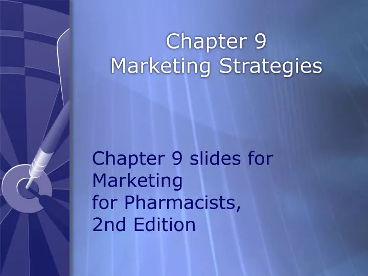 chapter 9 marketing strategies
