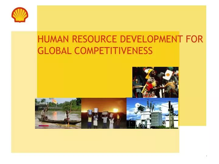 human resource development for global competitiveness