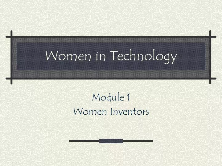 women in technology