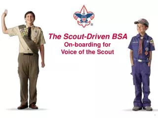 The Scout-Driven BSA On-boarding for Voice of the Scout